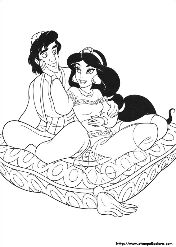 Disegni Aladdin