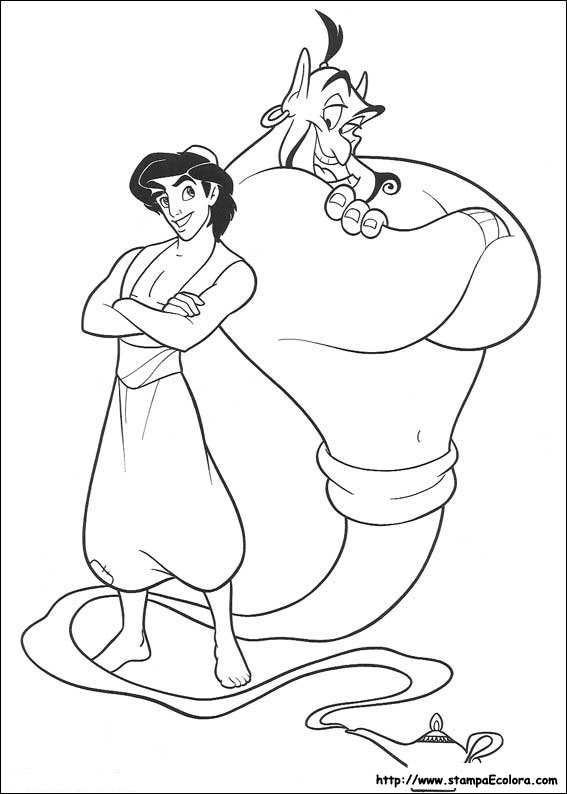 Disegni Aladdin