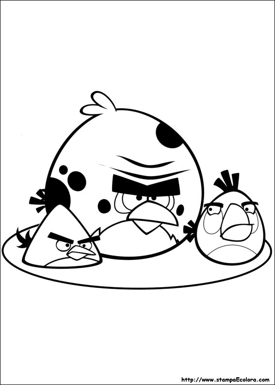 Disegni Angry Birds