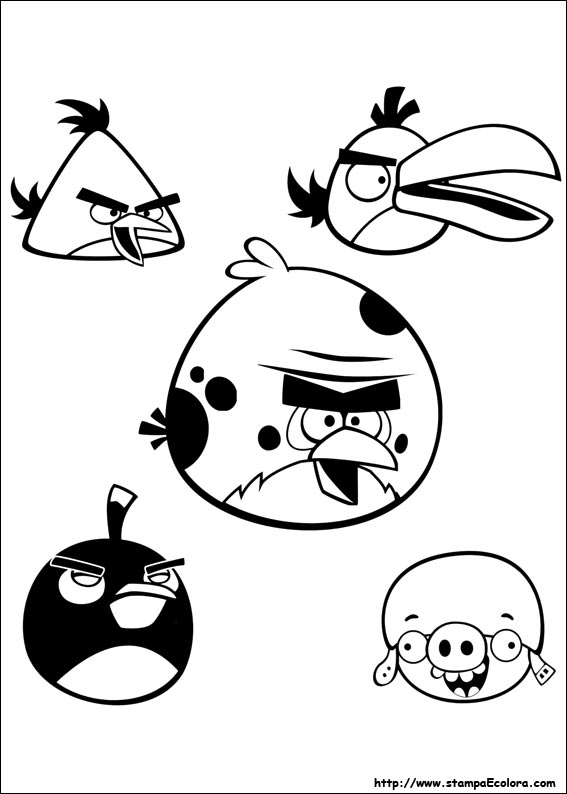 Disegni Angry Birds