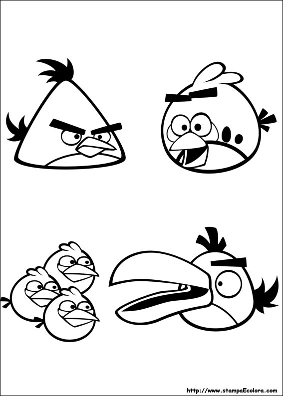 Disegni Angry Birds