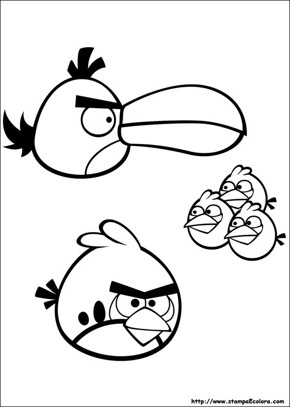 Disegni Angry Birds