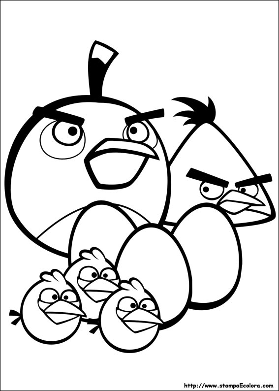 Disegni Angry Birds