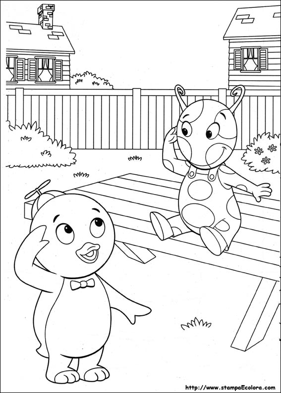 Disegni Backyardigans