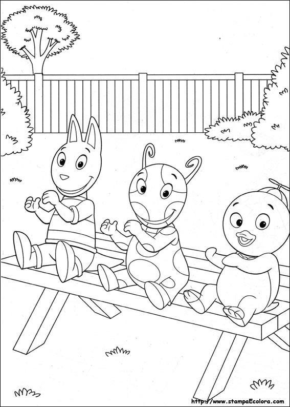 Disegni Backyardigans