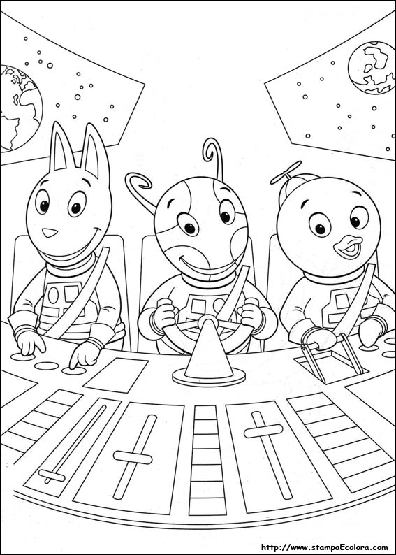 Disegni Backyardigans