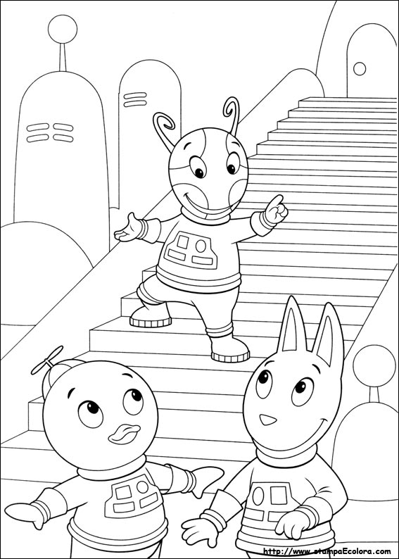 Disegni Backyardigans