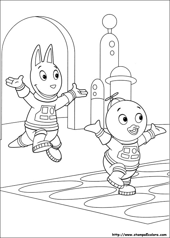 Disegni Backyardigans