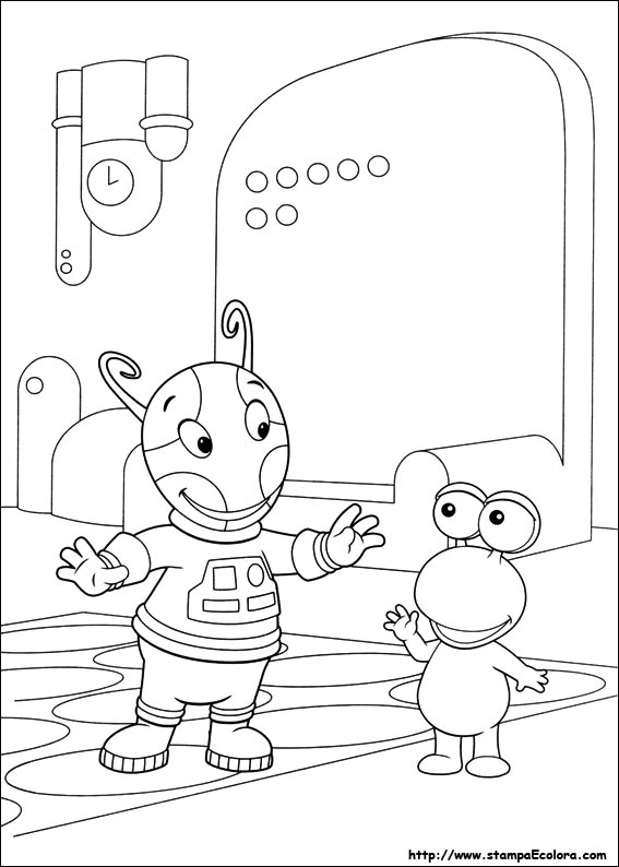 Disegni Backyardigans