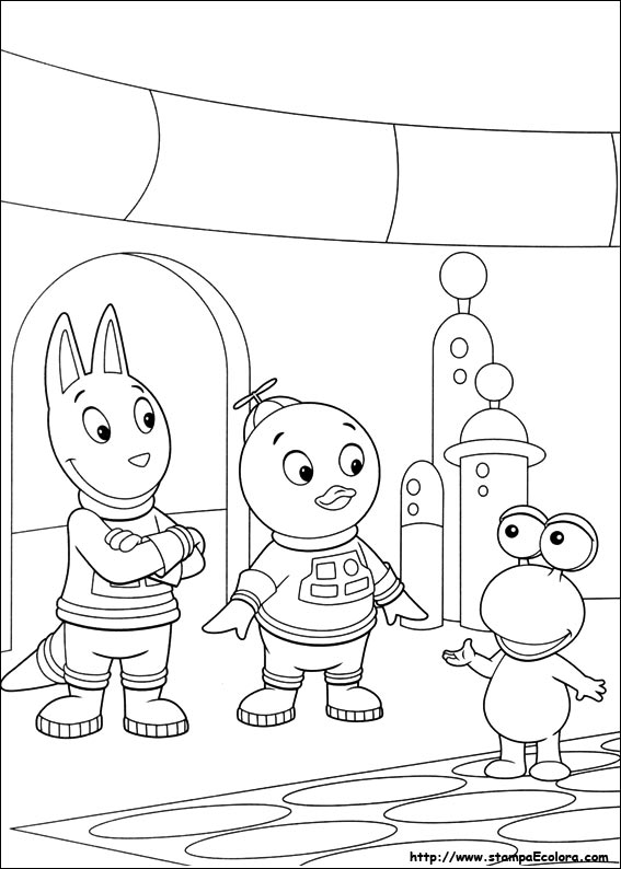 Disegni Backyardigans