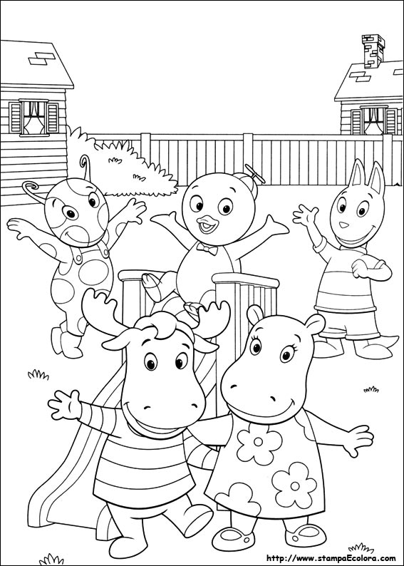 Disegni Backyardigans