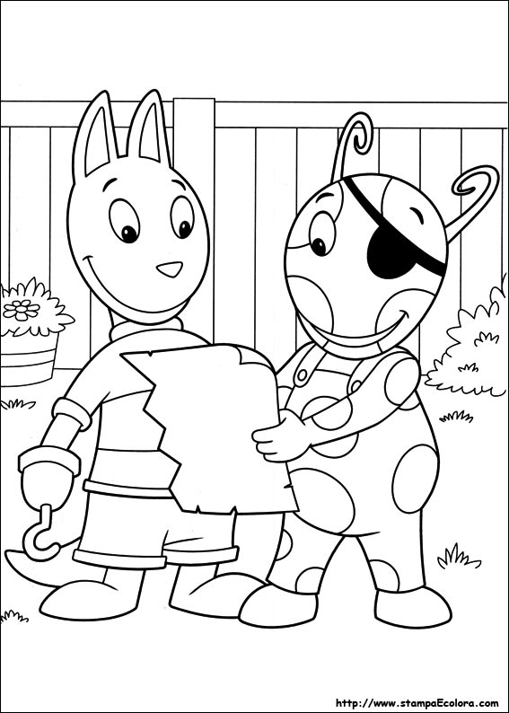 Disegni Backyardigans