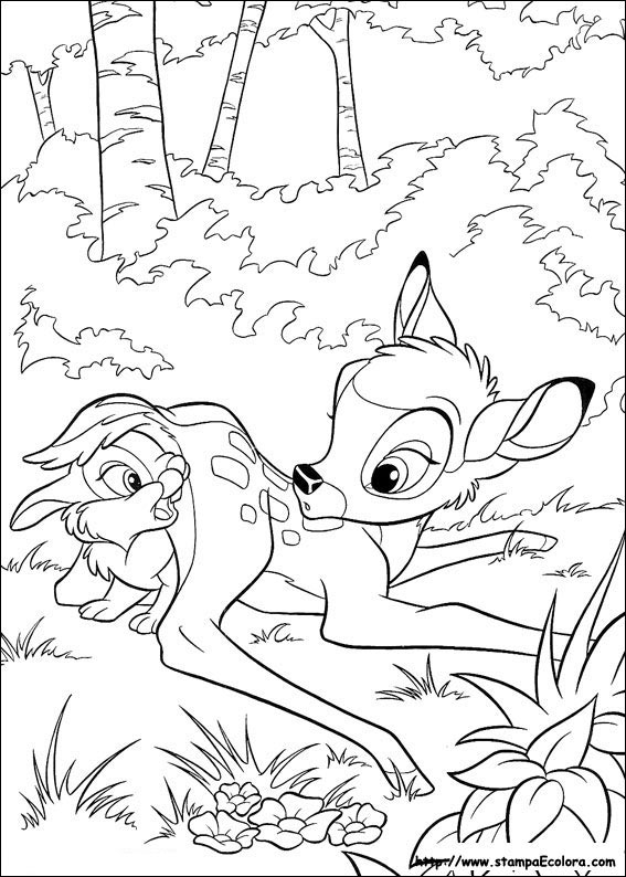 Disegni Bambi