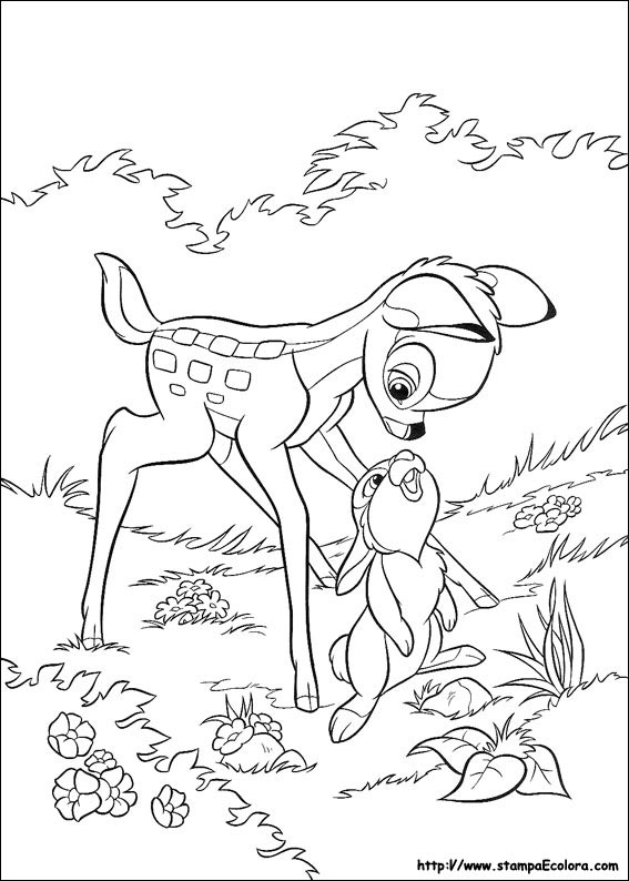 Disegni Bambi