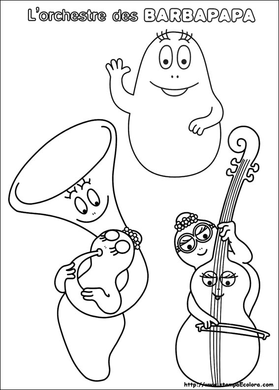 Disegni Barbapap