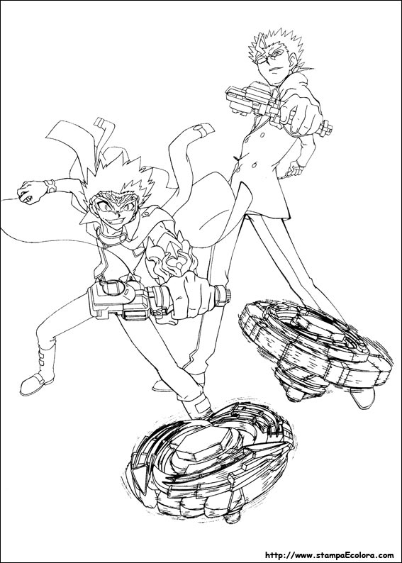 Disegni Beyblade