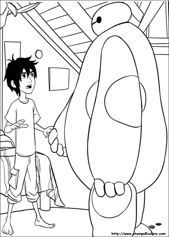 Disegni Big Hero 6