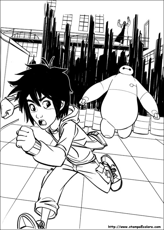 Disegni Big Hero 6