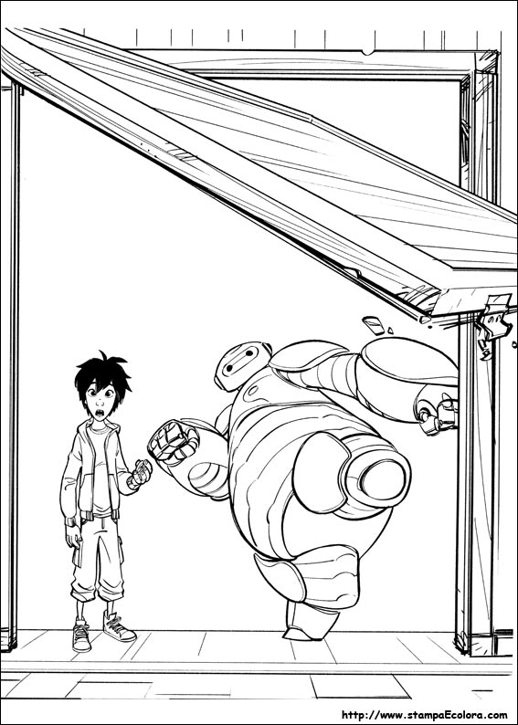 Disegni Big Hero 6