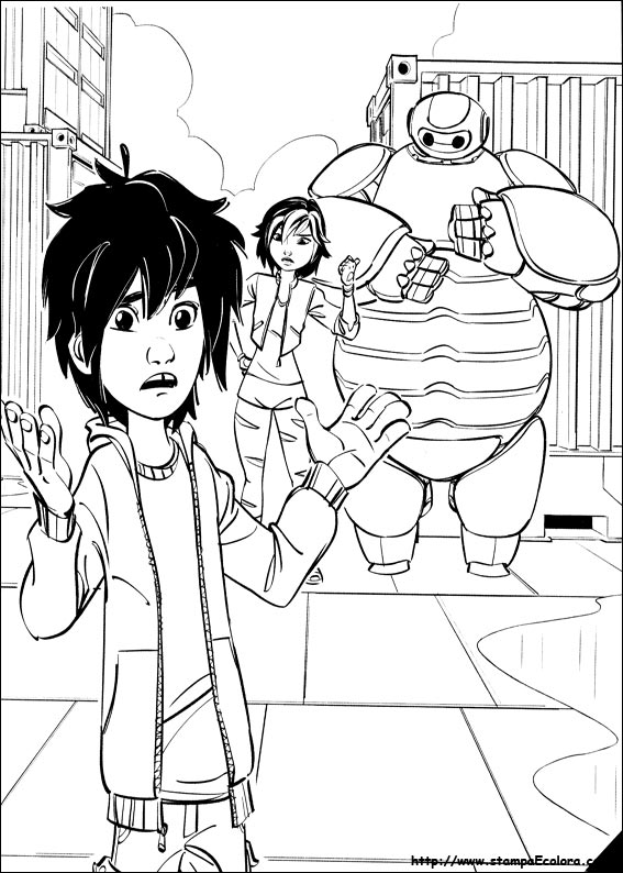 Disegni Big Hero 6