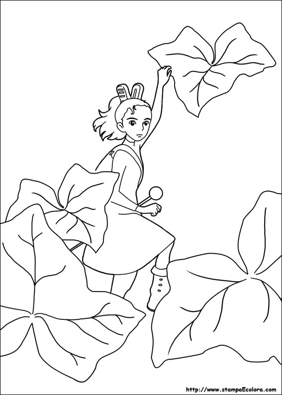 Disegni The Borrower Arrietty