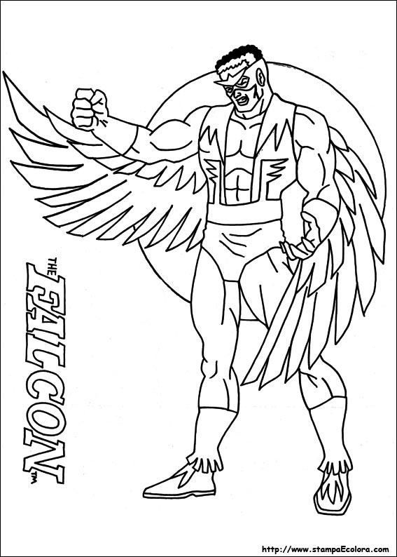 Disegni Captain America