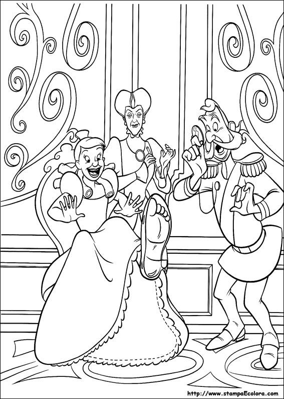 Disegni Cenerentola