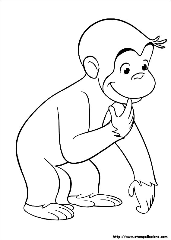 Disegni Curioso come George