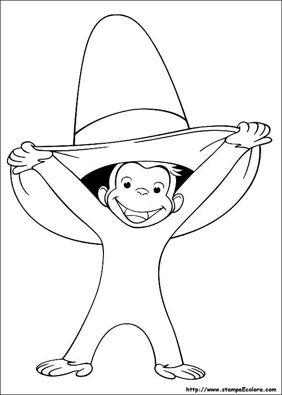 Disegni Curioso come George