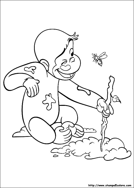 Disegni Curioso come George