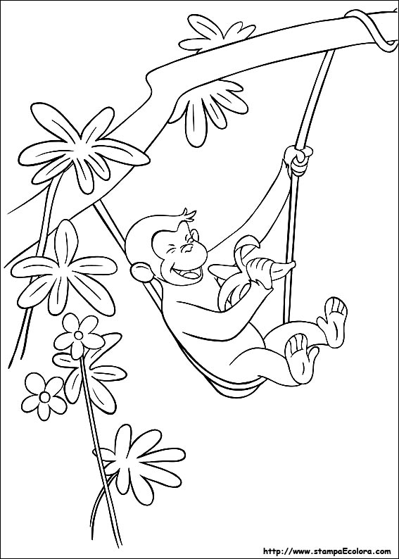 Disegni Curioso come George