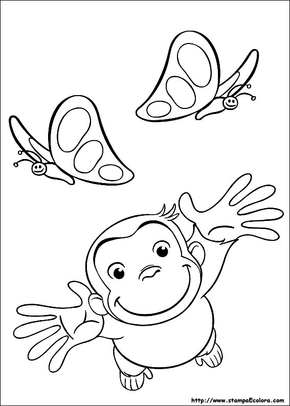 Disegni Curioso come George