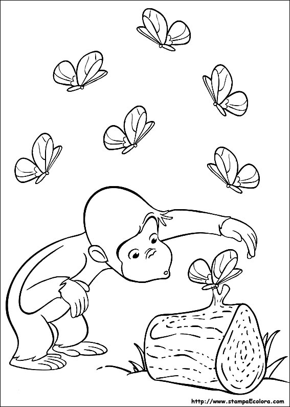 Disegni Curioso come George