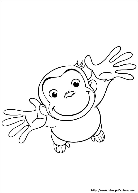 Disegni Curioso come George