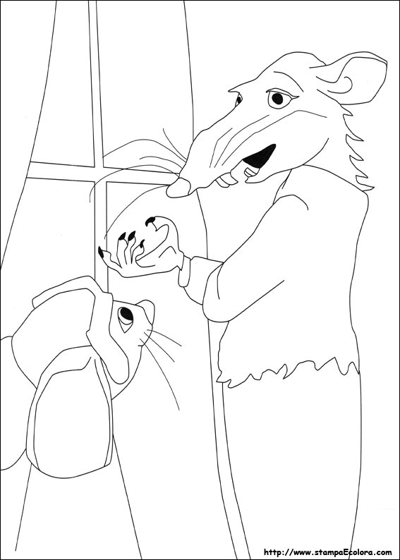 Disegni Le avventure del topinoDespereaux