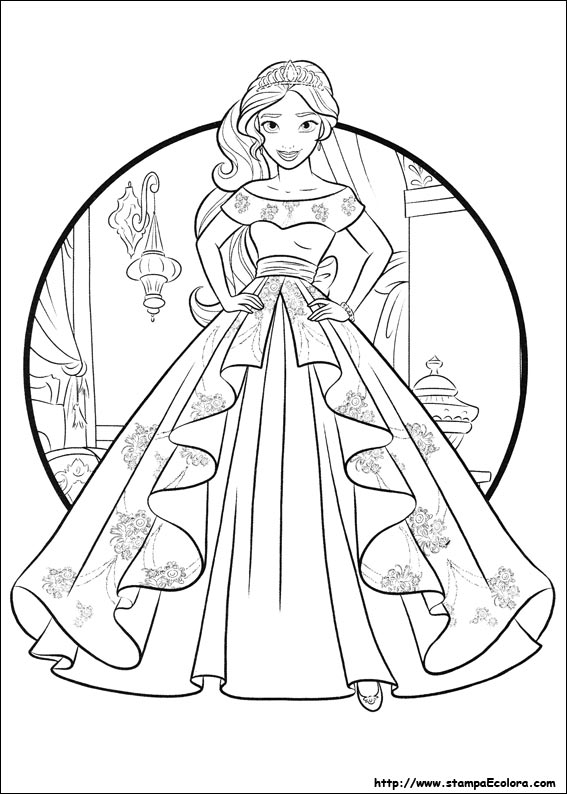 Disegni Elena di Avalor