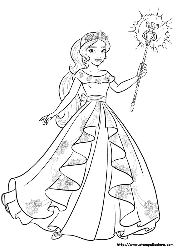 Disegni Elena di Avalor