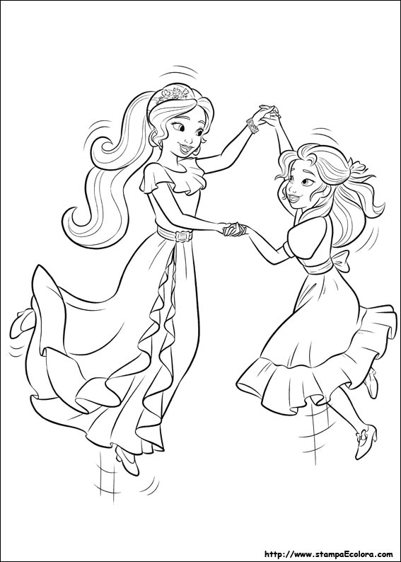 Disegni Elena di Avalor