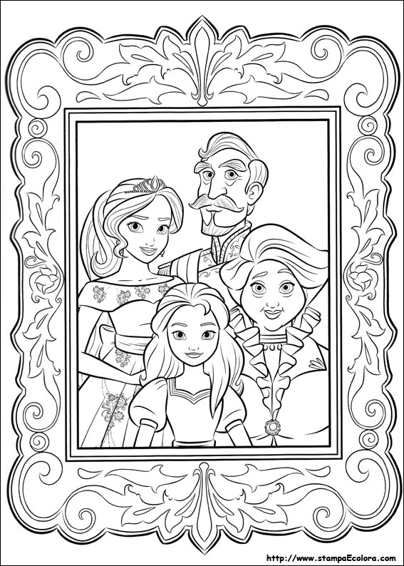 Disegni Elena di Avalor