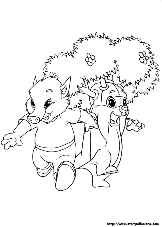 Disegni Forest Friends