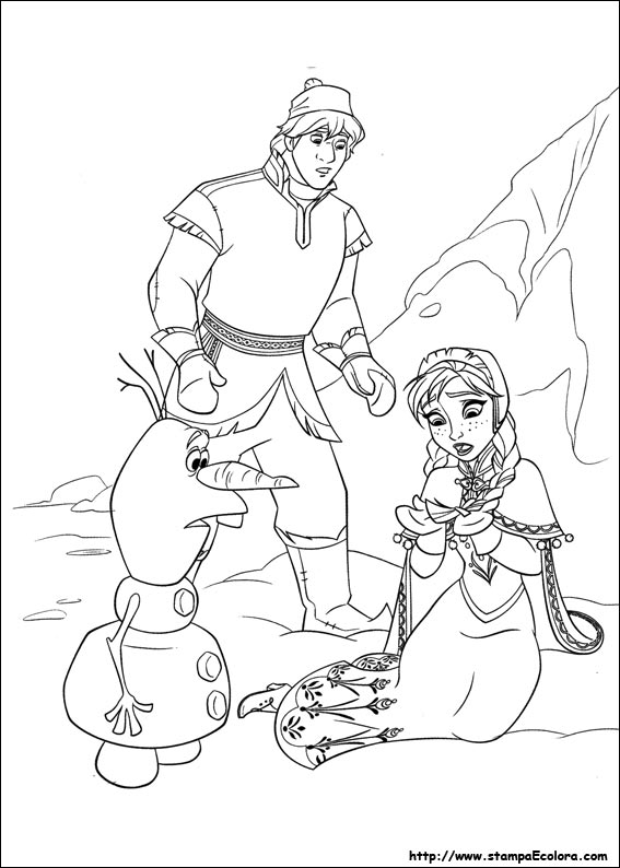 Disegni Frozen - Il regno di ghiaccio