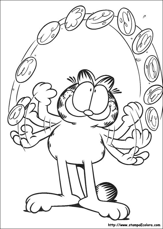 Disegni Garfield