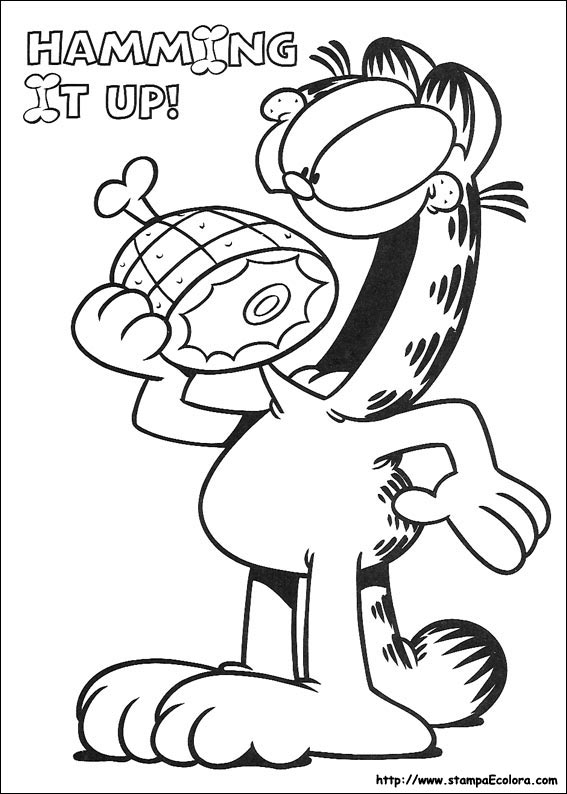 Disegni Garfield