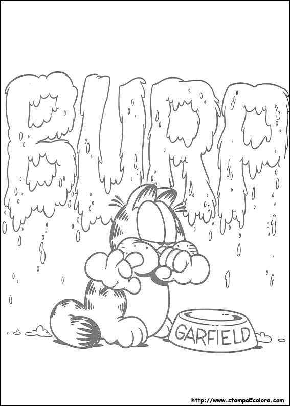 Disegni Garfield