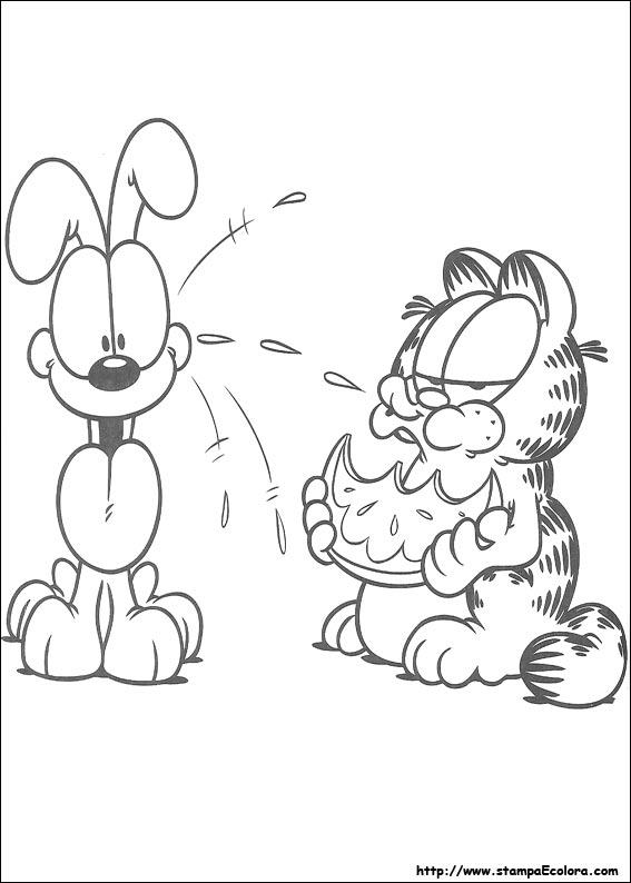 Disegni Garfield