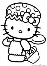 Disegni Di Hello Kitty Da Colorare