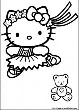 Disegni Di Hello Kitty Da Colorare