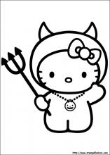 Disegni Da Colorare Di Natale Con Hello Kitty.Disegni Di Hello Kitty Da Colorare