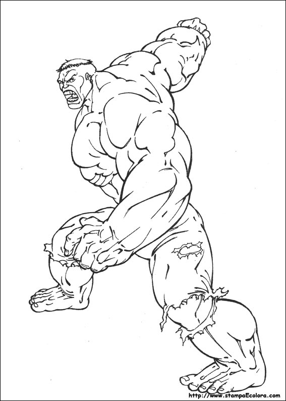 Disegni Hulk