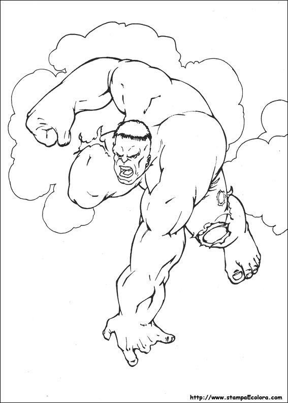 Disegni Hulk